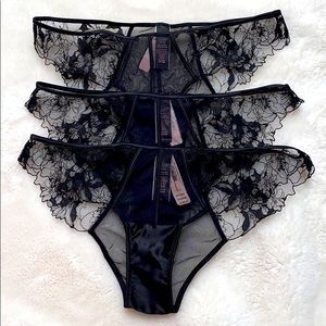 Victoria Secret LUXE Mesh & Lace Cheekini Panty 3